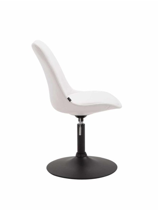 Set van 4 eetkamerstoelen Maverick B kunstleer, wit
