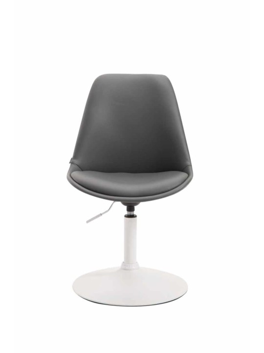 Set van 4 eetkamerstoelen Maverick W kunstleer, grijs