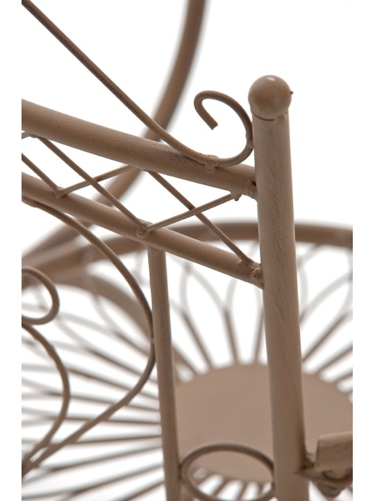 Set van 2 stoelen Sheela, antiek bruin