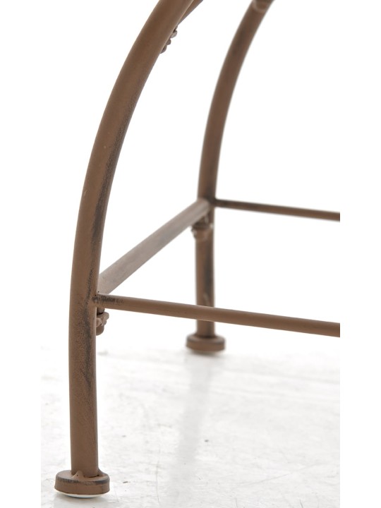 Set van 2 stoelen Sheela, antiek bruin