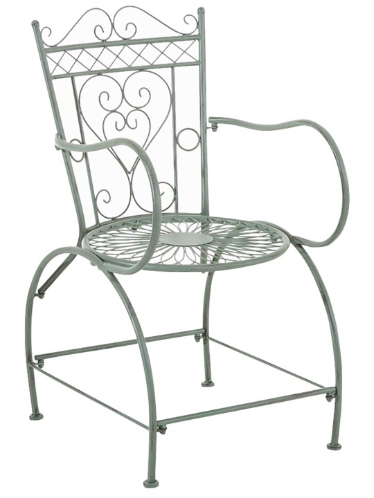 Set van 2 stoelen Sheela, antiek groen