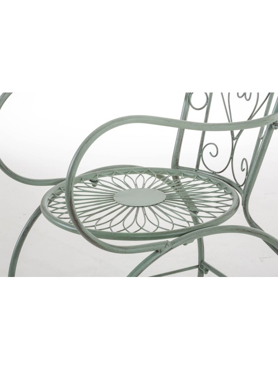 Set van 2 stoelen Sheela, antiek groen