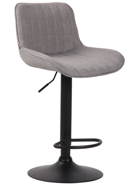 Set van 2 barkrukken Lentini stof, grijs