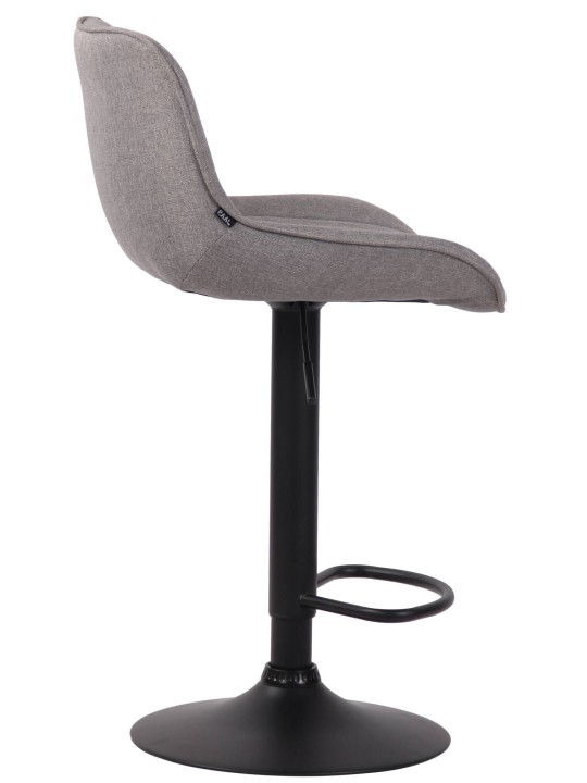 Set van 2 barkrukken Lentini stof, grijs