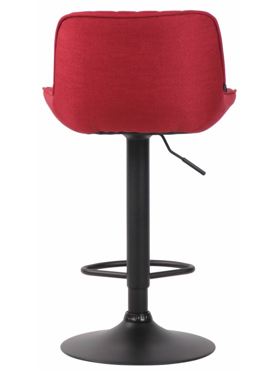 Set van 2 barkrukken Lentini stof, rood