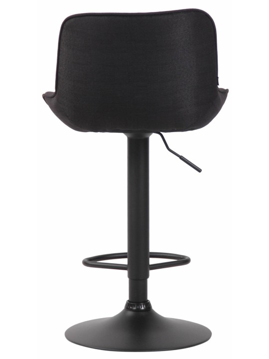 Set van 2 barkrukken Lentini stof, zwart