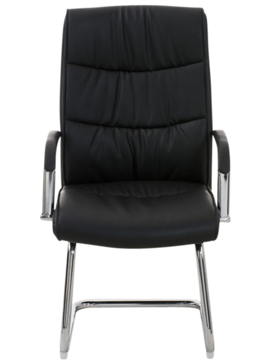 Set van 2 stoelen Caro, zwart