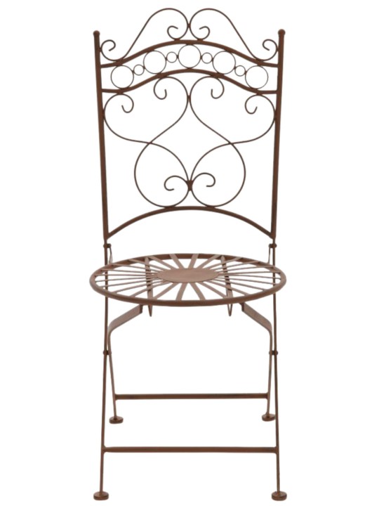 Set van 2 stoelen Indra, antiek bruin Set van 2 stoelen Indra, antiek bruin