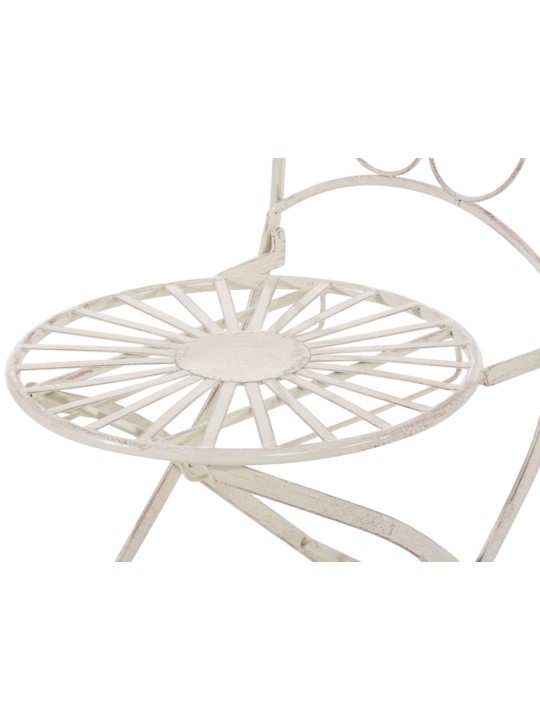 Set van 2 stoelen Indra, antiek crème