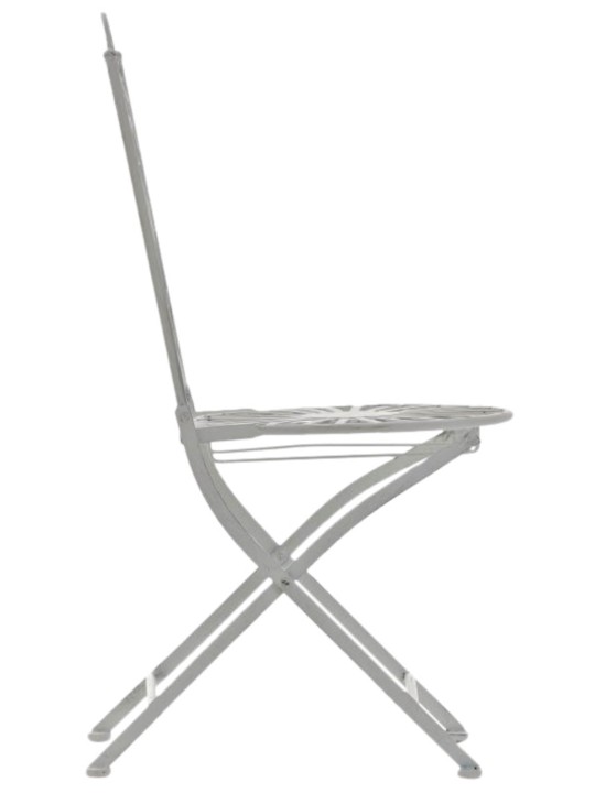 Set van 2 stoelen Indra, antiek wit Set van 2 stoelen Indra, antiek wit