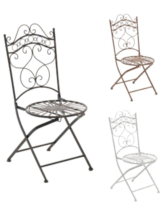 Set van 2 stoelen Indra, brons