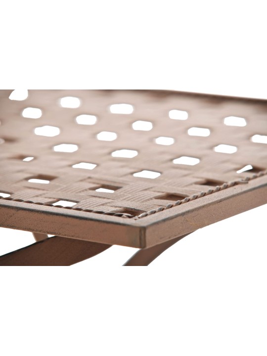 Set van 2 klapstoelen Asina, antiek bruin Set van 2 klapstoelen Asina, antiek bruin