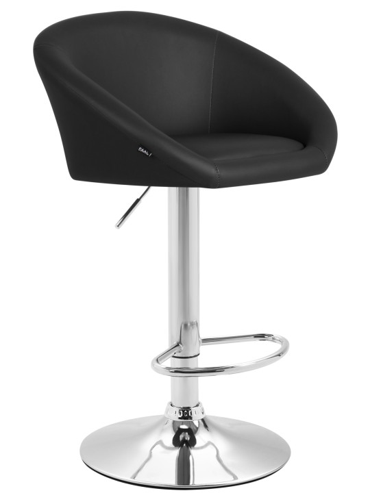 Barkruk Miami V2 C, zwart