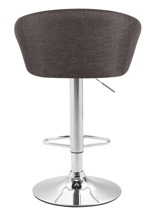 Barkruk Miami V2 stof C, donkergrijs