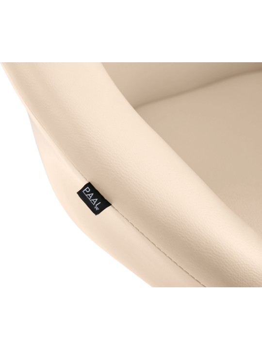 Set van 2 barkrukken Miami V2 kunstleer C, crème