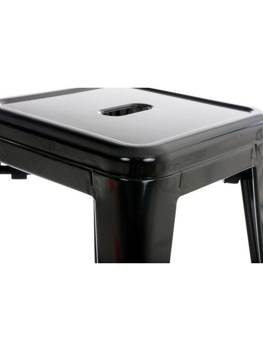 Set van 4 krukken Armin, zwart