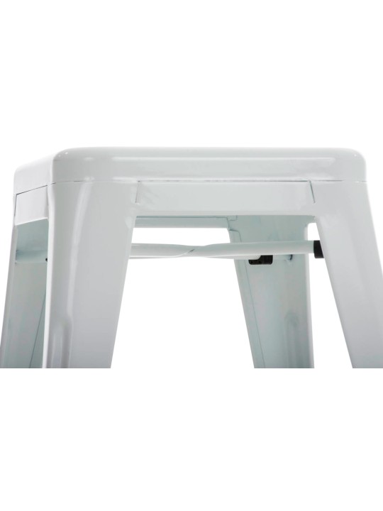 Set van 4 krukken Armin, wit