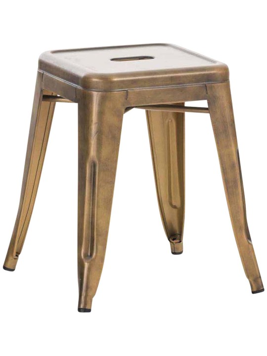 Set van 4 krukken Armin, goud Set van 4 krukken Armin, goud