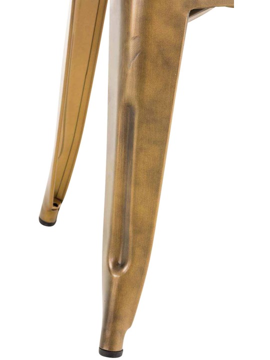 Set van 4 krukken Armin, goud Set van 4 krukken Armin, goud