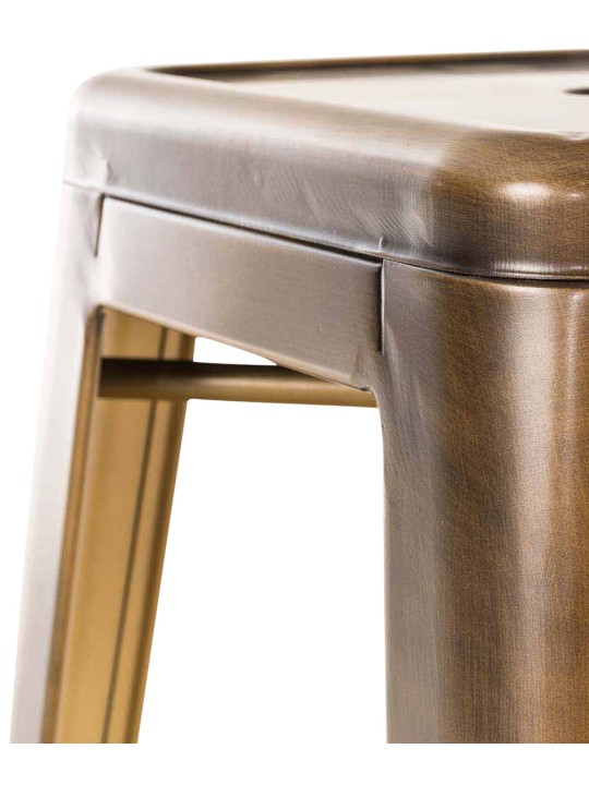 Set van 2 barkrukken Joshua V2, goud