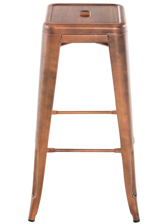 Set van 2 barkrukken Joshua V2, koper