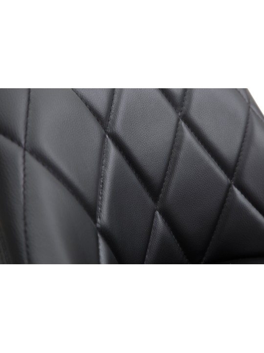 Barkruk Lazio kunstleer, zwart