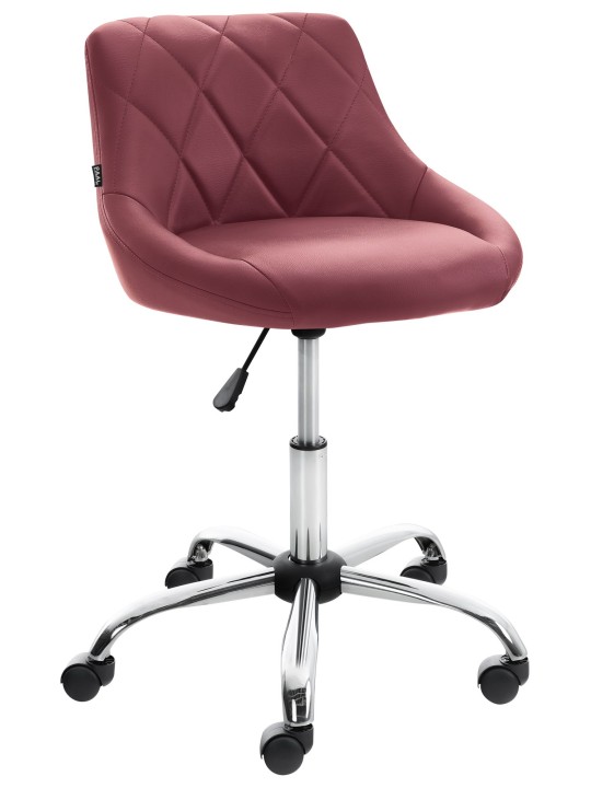 Werkkruk Lazio kunstleer, bordeauxrood Werkkruk Lazio kunstleer, bordeauxrood