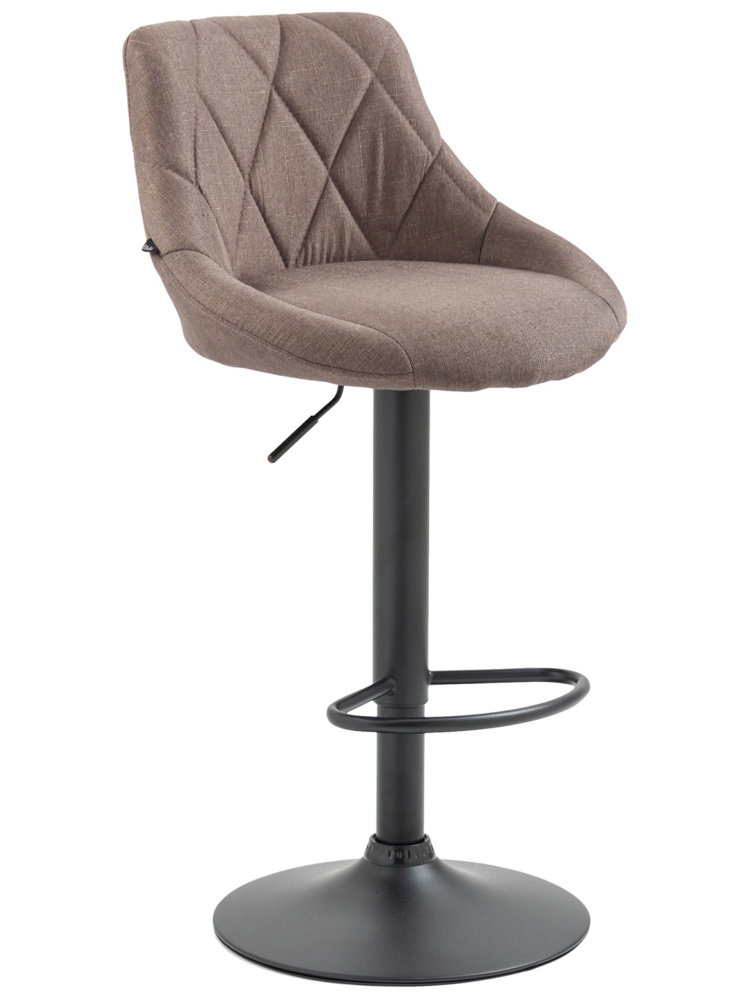 Barkruk Lazio stof, taupe