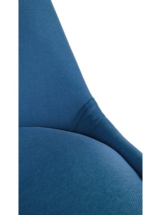 Stoel Sofia Stof Vierkant, blauw Stoel Sofia Stof Vierkant, blauw