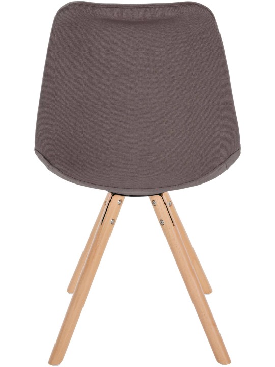 Stoel Sofia Stof Rond, taupe Stoel Sofia Stof Rond, taupe