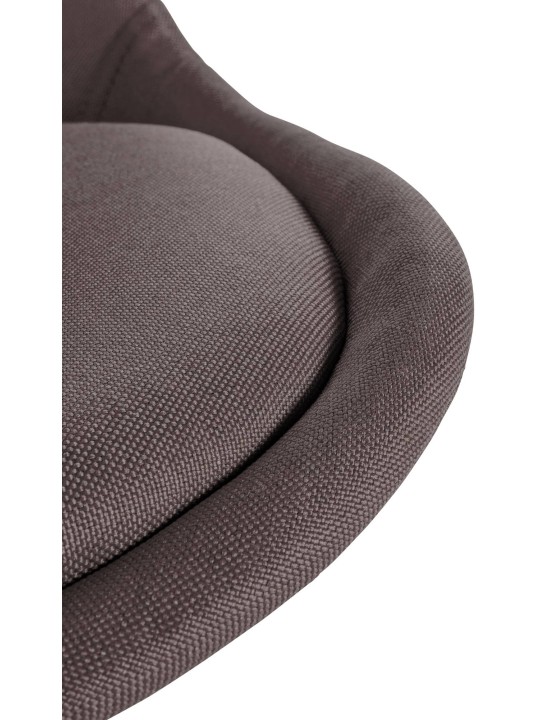 Stoel Sofia Stof Rond, taupe Stoel Sofia Stof Rond, taupe