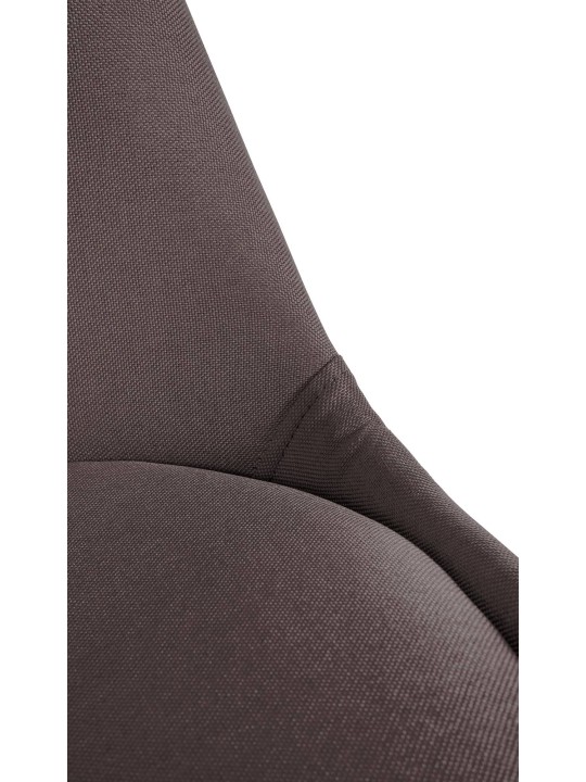 Stoel Sofia Stof Rond, taupe Stoel Sofia Stof Rond, taupe