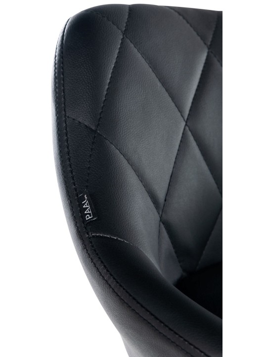 Werkkruk Lazio kunstleer, zwart