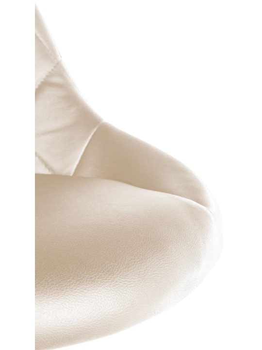 Werkkruk Lazio kunstleer, crème Werkkruk Lazio kunstleer, crème