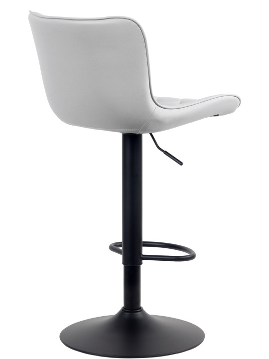 Set van 2 barkrukken Emma kunstleer, wit