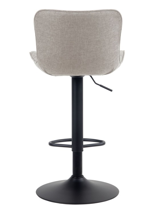 Set van 2 barkrukken Emma stof, taupe