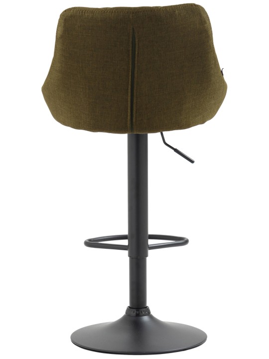 Barkruk Lazio stof, groen