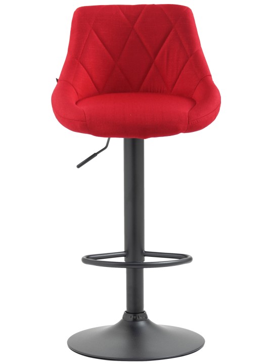 Barkruk Lazio stof, rood