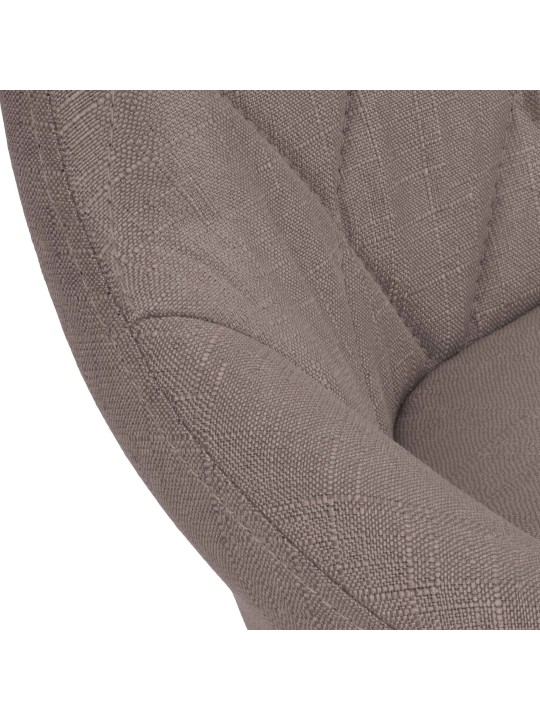 Barkruk Lazio stof, taupe