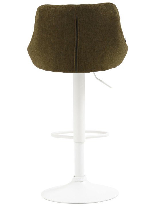 Barkruk Lazio stof, groen