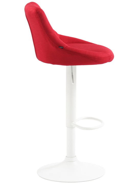 Barkruk Lazio stof, rood