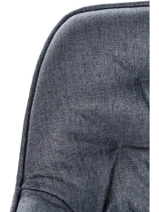 Set van 2 barkrukken Gibson stof, grijs