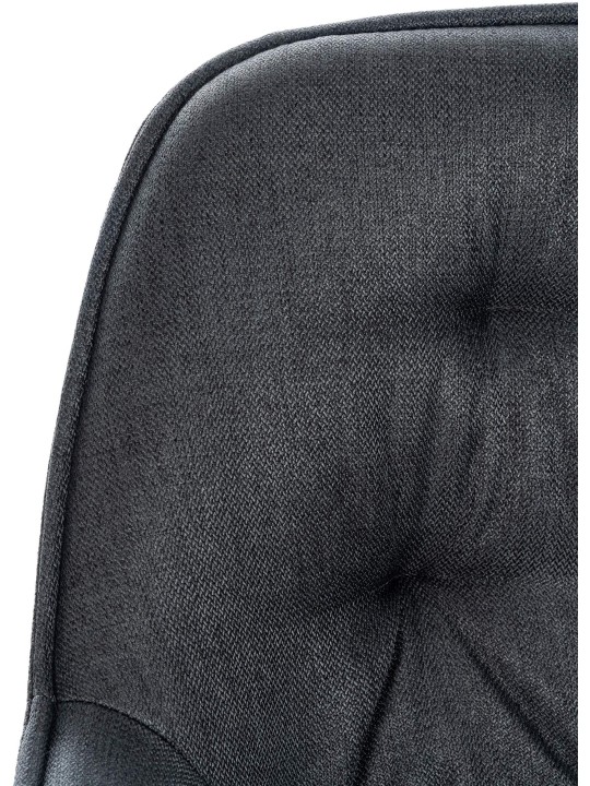 Set van 2 barkrukken Gibson stof, donkergrijs