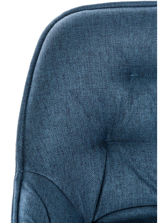 Set van 2 barkrukken Gibson stof, blauw