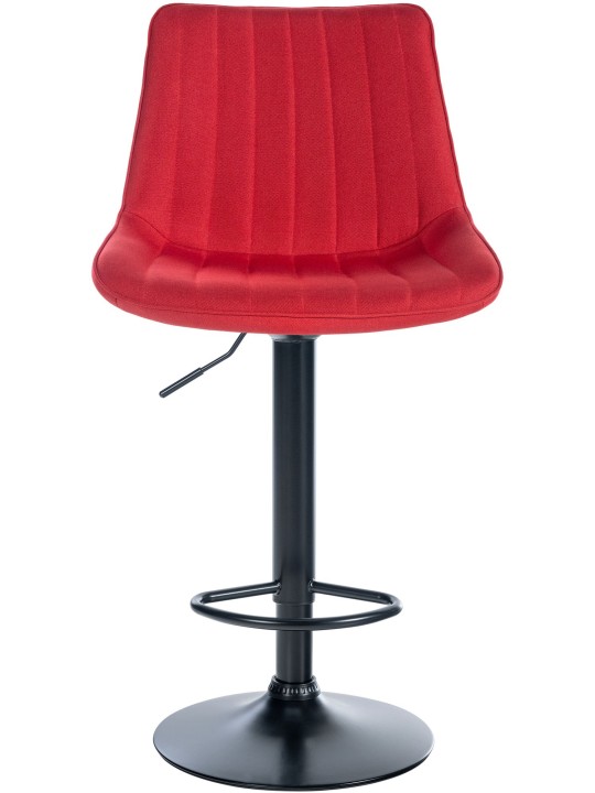 Barkruk Toni stof, rood