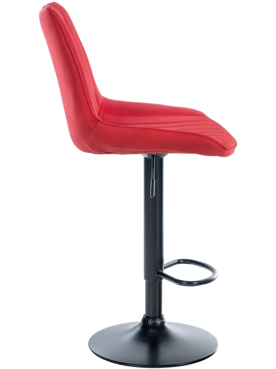 Barkruk Toni stof, rood