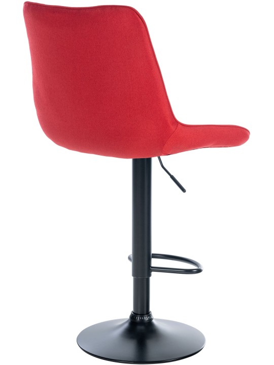 Barkruk Toni stof, rood