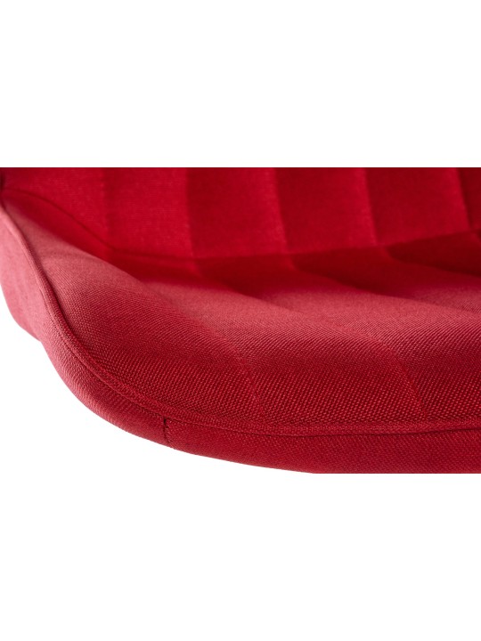 Barkruk Toni stof, rood