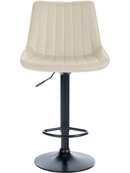 Barkruk Toni kunstleer, crème