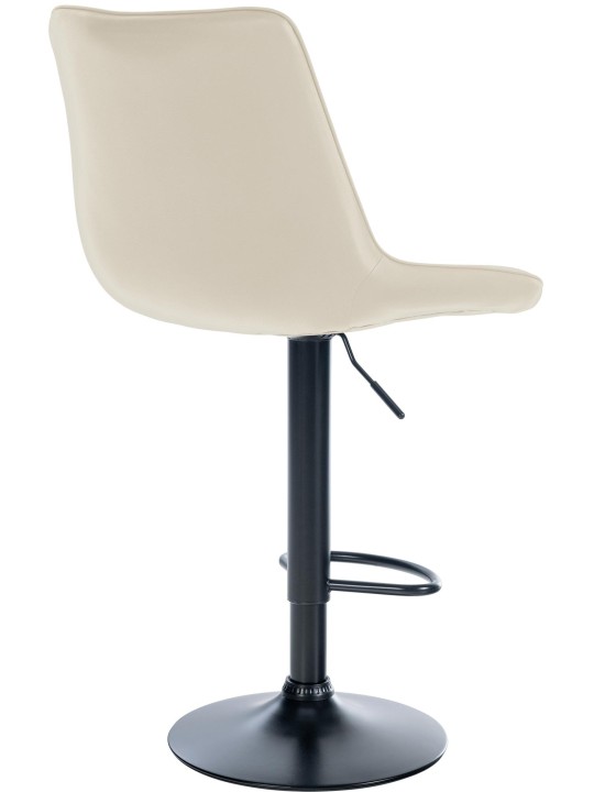 Barkruk Toni kunstleer, crème